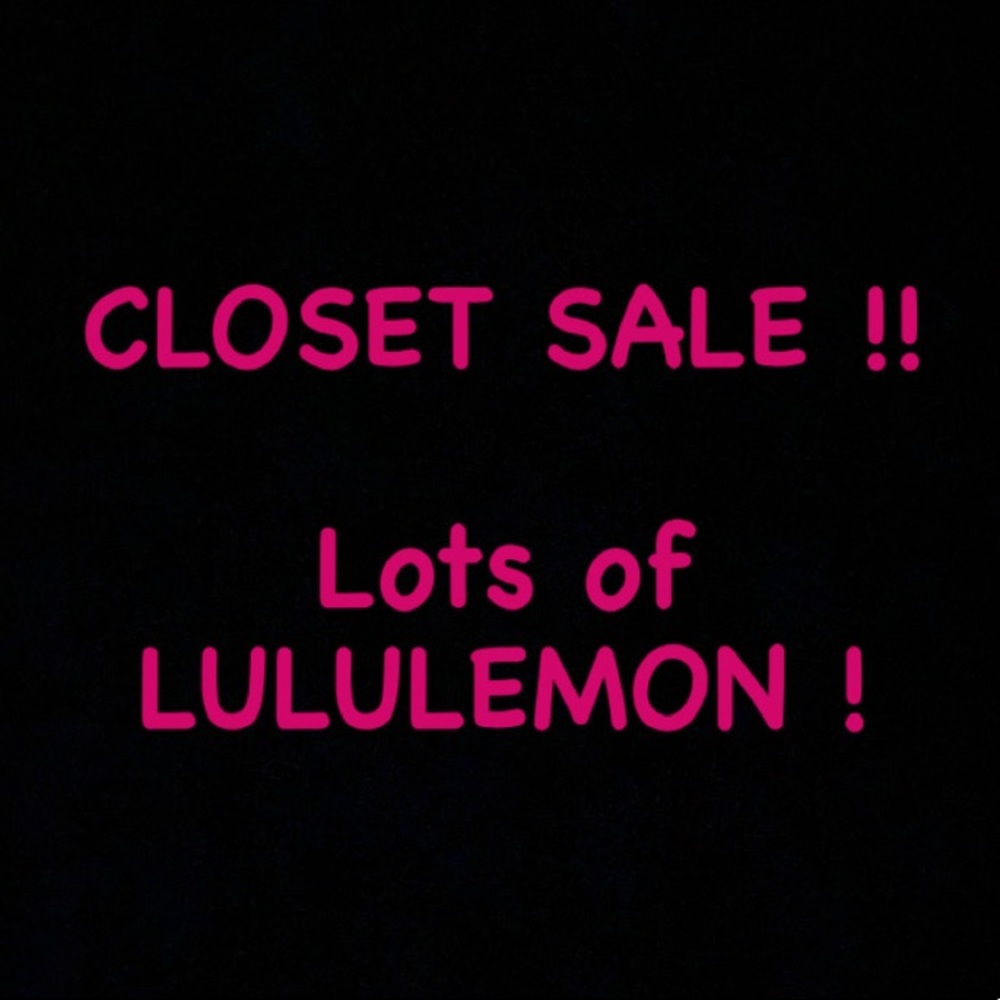 Everything must go !